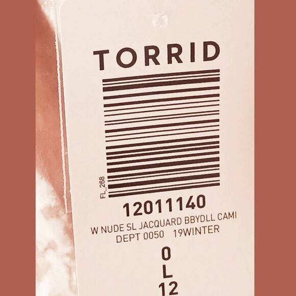 TORRID Plus Size Tank & Black Jacquard Babydoll Cami/ Tank Top - Picture 14 of 16